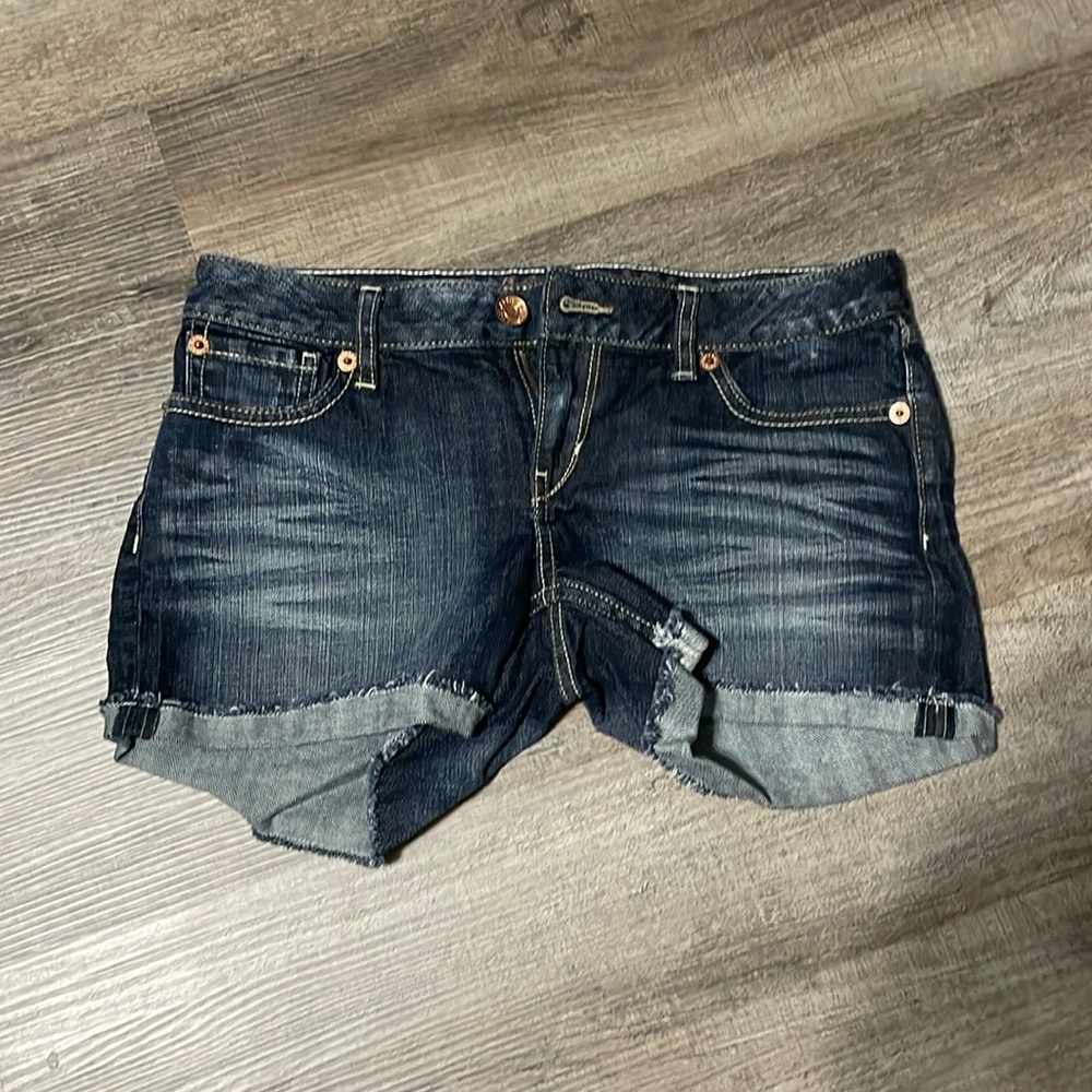 Express denim shorts